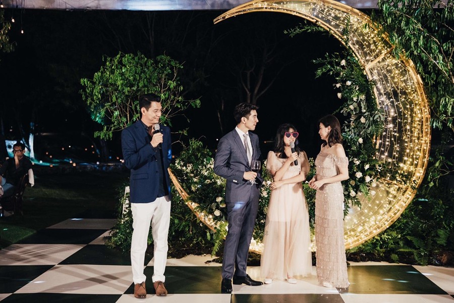 林莉婚紗、名人婚禮、賈靜雯、修杰楷、禮服出租