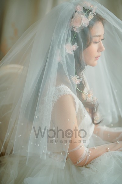 造型,新娘造型,頭紗造型,新娘 髮型,婚紗 造型,花朵